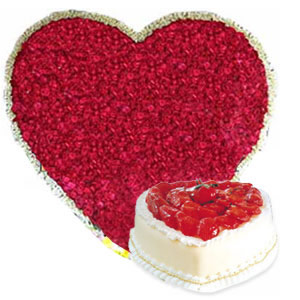 Heart shaped cake pictures
